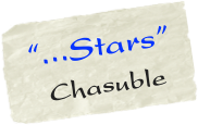  “...Stars”  
   Chasuble                                                                                                                                                                                                                                                                                                                                                                                                                                                                                                                                                                                                                                                                                                                                                                                                                                                                                                                                                                                                                                                                                                                                                             